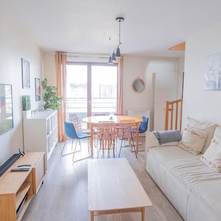 오베르빌리에 Machouart Le Duplex -Parking Gratuit Equipee Commodites- 아파트 외부 사진