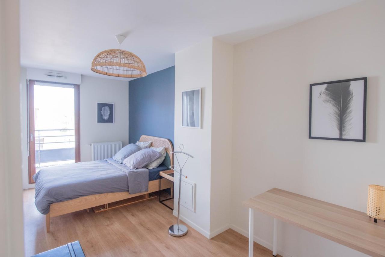 오베르빌리에 Machouart Le Duplex -Parking Gratuit Equipee Commodites- 아파트 외부 사진
